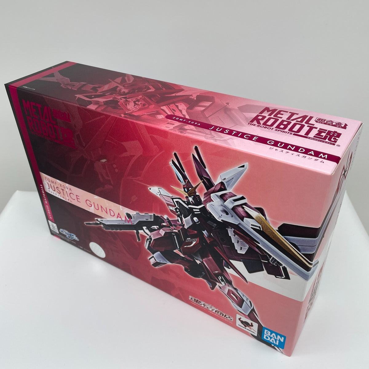 Metal Robot Spirits SIDE MS Justice Gundam Figure Mobile Suit Gundam SEED Bandai