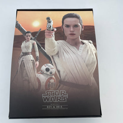 Hot Toys Star Wars The Force Awakens Rey & BB-8 1/6 Figure Movie Masterpiece