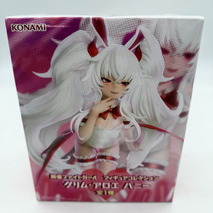Mahjong Fight Girl Grim Aloe Bunny Figure Collection JP w/Box