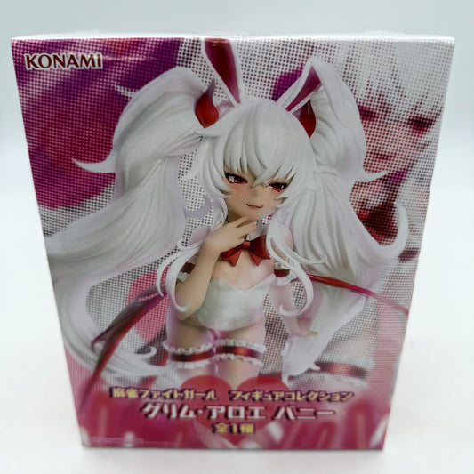 Mahjong Fight Girl Grim Aloe Bunny Figure Collection JP w/Box