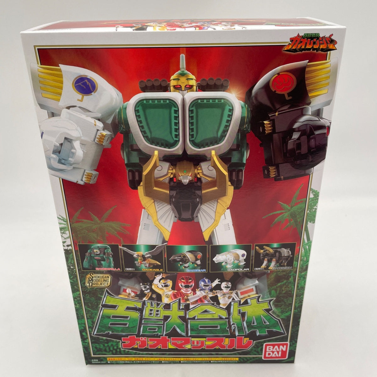 Gaoranger Gao Muscle Megazord Plastic Model Kit Power Rangers Wild Force JP