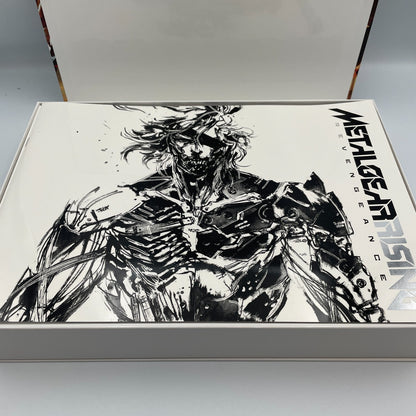 PS3 Metal Gear Rising Revengeance Premium Package Limited Edition Figure Book CD