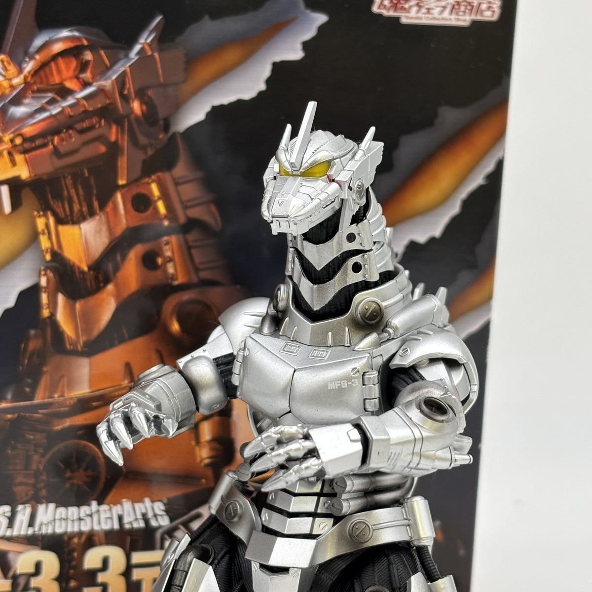 S.H.MonsterArts Godzilla MFS-3 Type-3 Kiryu Figure Shinagawa Final Battle ver JP