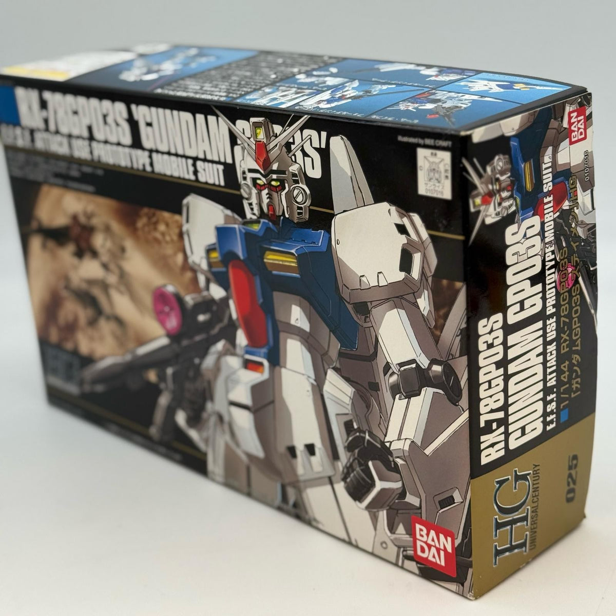 HGUC 1/144 Gundam GP03S Stamen Model Kit (Stardust Memory) BANDAI