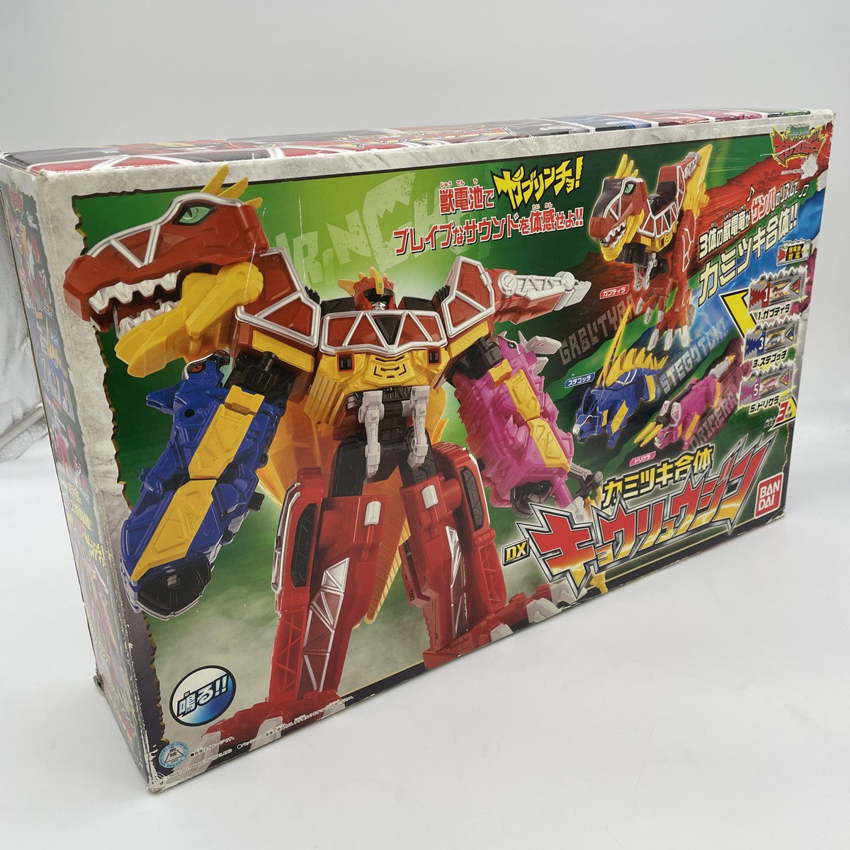 Kamitsuki Gattai DX Kyoryugin Figure Zyuden Sentai Kyoryuger BANDAI TOY JP