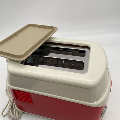 Volkswagen novelty Mini Bus Toaster Color Red Rare Item Limited Japan