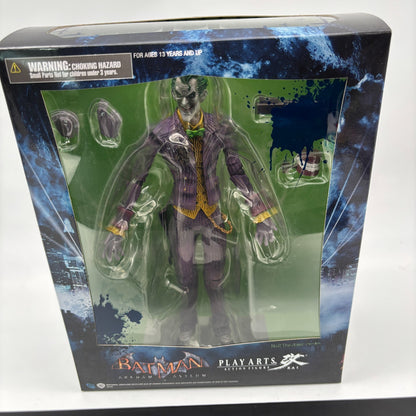 PLAY ARTS Kai Joker Action Figure Japan BATMAN TM ARKHAM ASYLUM