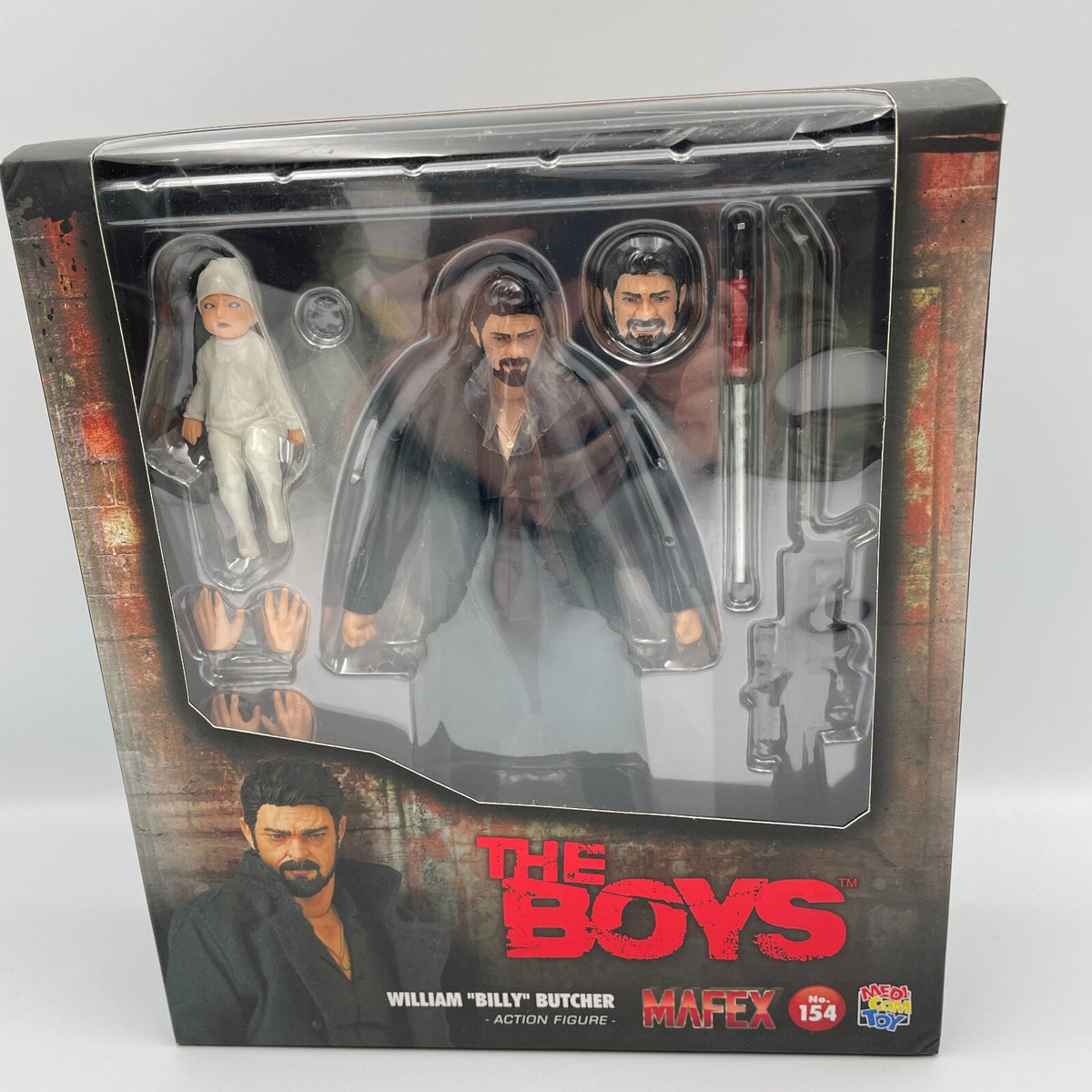 MAFEX WILLIAM BILLY BUTCHER THE BOYS Action Figure No.154 Medicom Toy