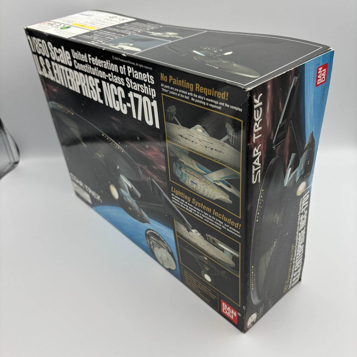 Star Trek 1/850 U.S.S. Enterprise NCC-1701 Plastic Model Kit BANDAI