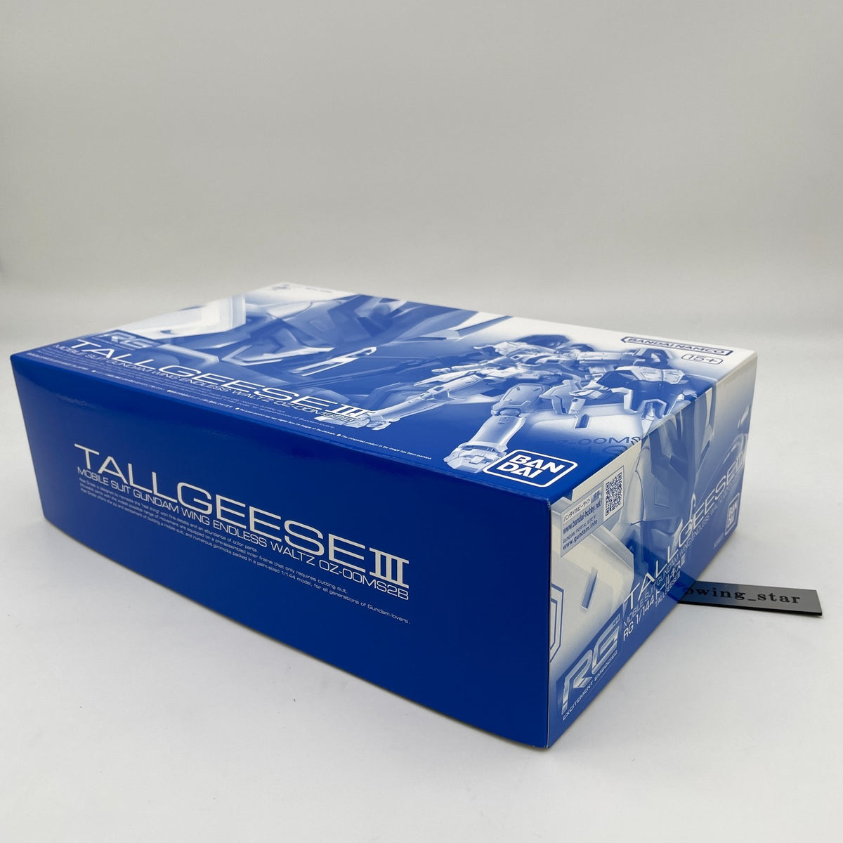 RG 1/144 Gundam W OZ-00MS2B TALLGEESE III Plastic Model Kit BANDAI