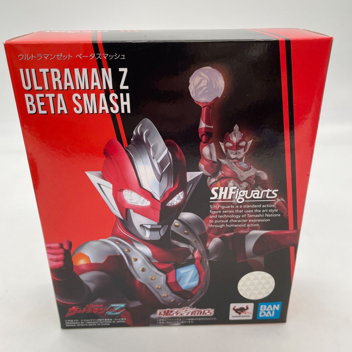 Bandai S.H.Figuarts Ultraman Z Beta Smash 150mm PVC ABS Figure from Japan Toy