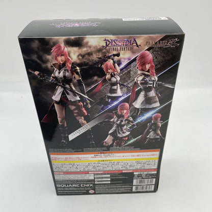 Dissidia Final Fantasy Play Arts Kai Lightning PVC Figure From Japan