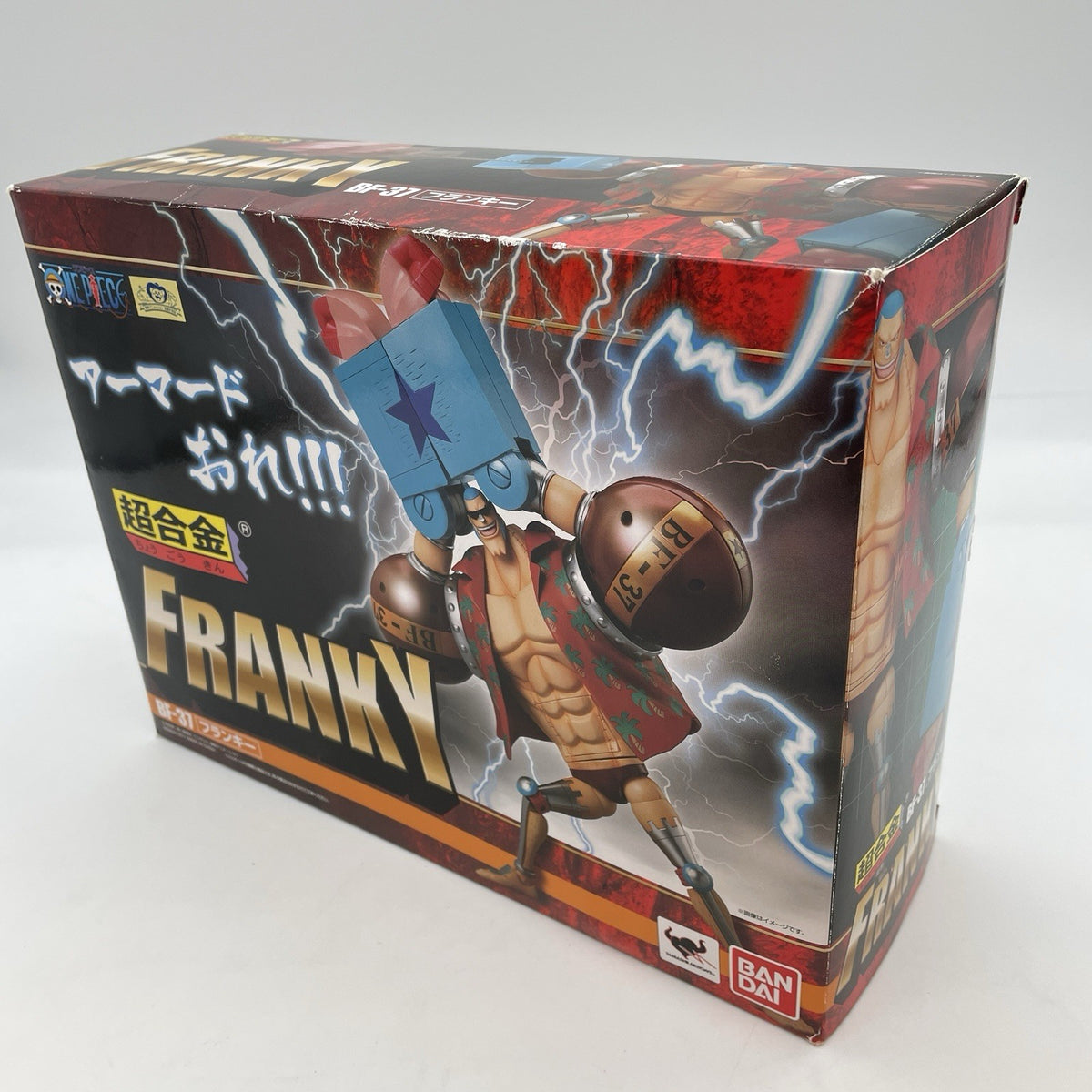 One Piece Chogokin Franky BF-37 Figure BANDAI Japan Import