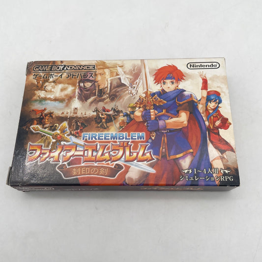 Game Boy Advance Fire Emblem Fuuin no Tsurugi Sealed Sword Nintendo GBA /w Box