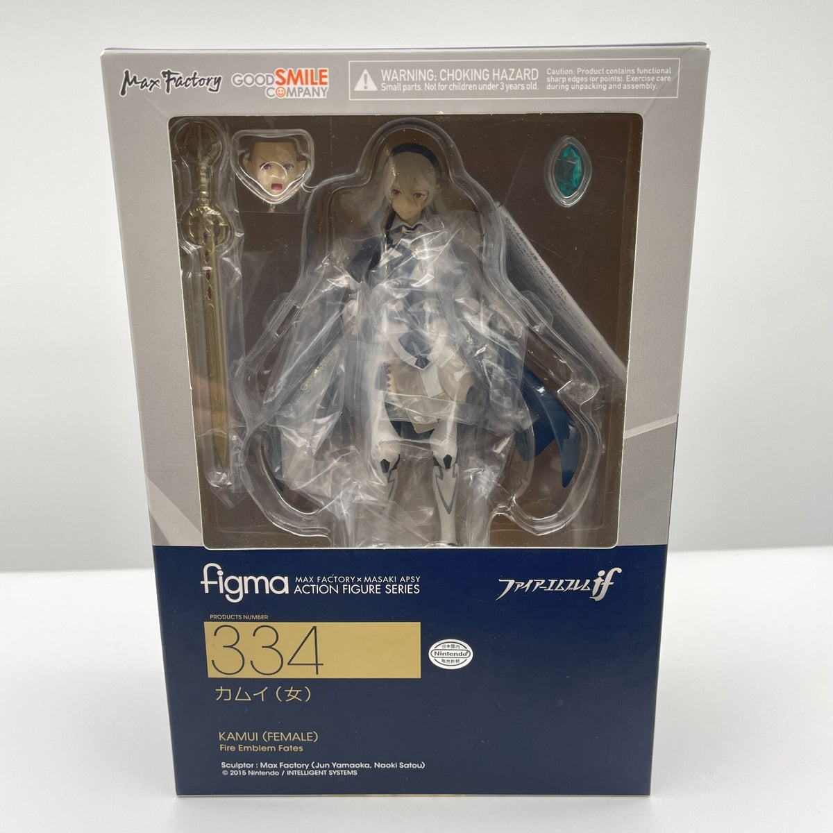 figma Fire Emblem Fates Corrin Kamui Female Figure #334 Max Factory