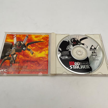 PC Engine MAD STALKER Full Metal Force CD-ROM NEC Japan Import Game