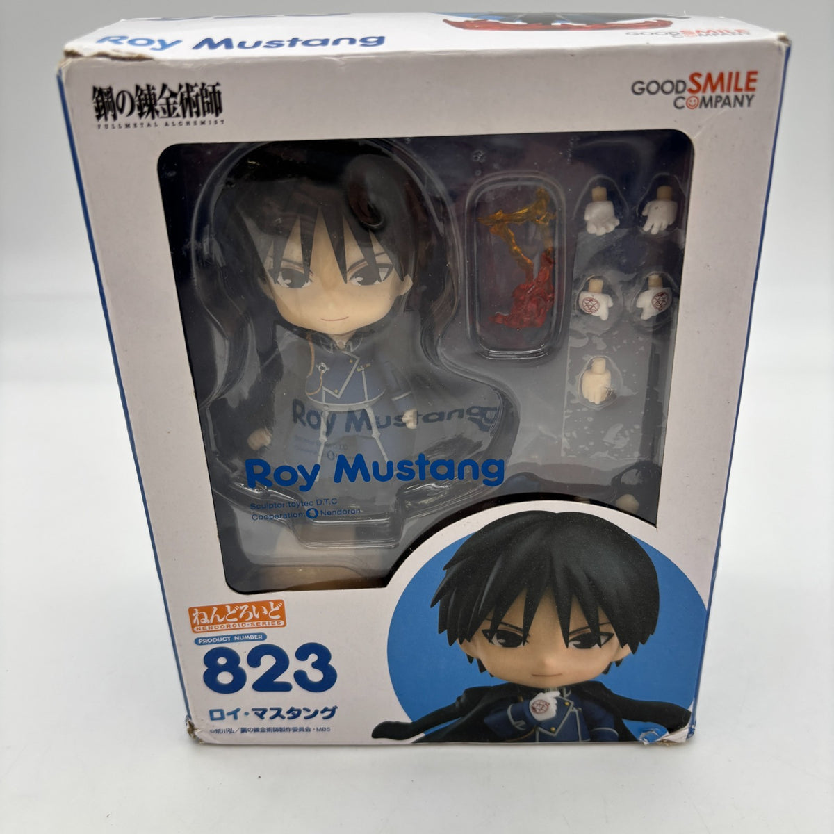 Nendoroid Fullmetal Alchemist Roy Mustang Figure #823 Good Smile Company