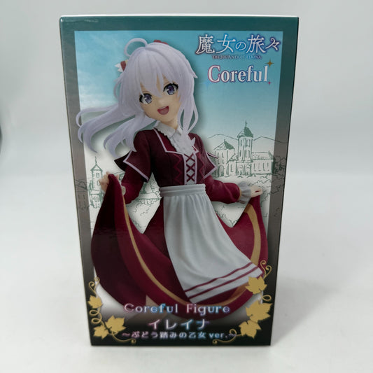 Elaina Wandering Witch Coreful Figure Grape Stomping Taito w/Box