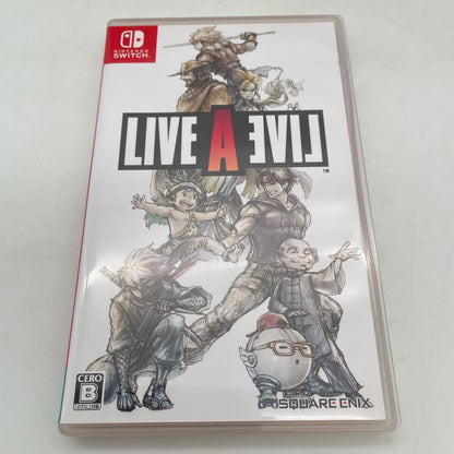 Live A Live Collector's Edition Nintendo Switch SQUARE ENIX Limited Japan Import