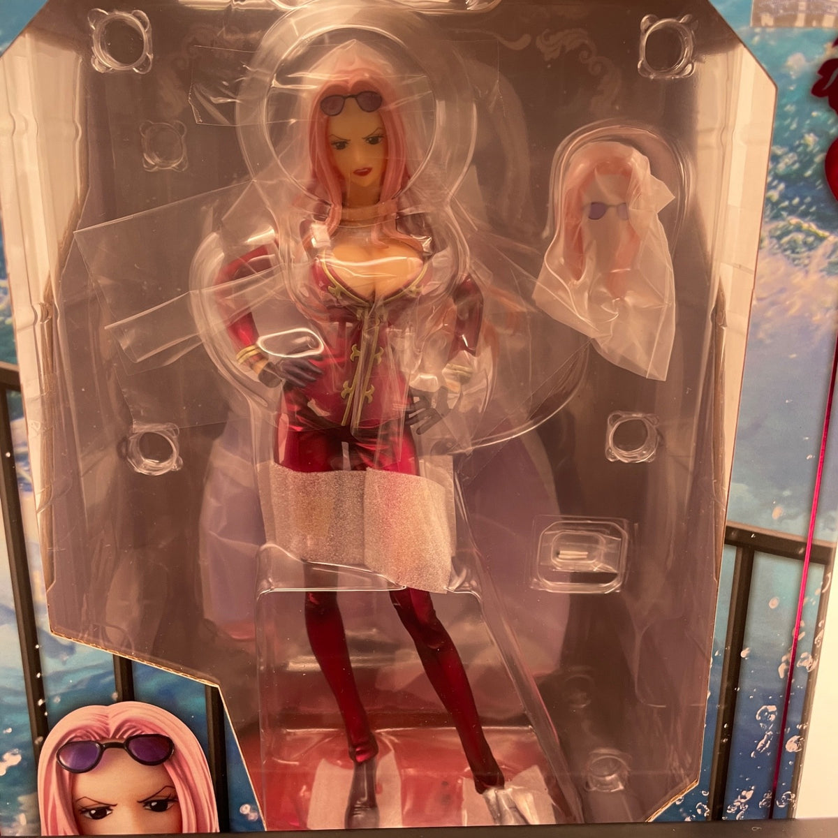 Portrait.Of.Pirates One Piece LIMITED EDITION Black Cage Hina Figure MegaHouse