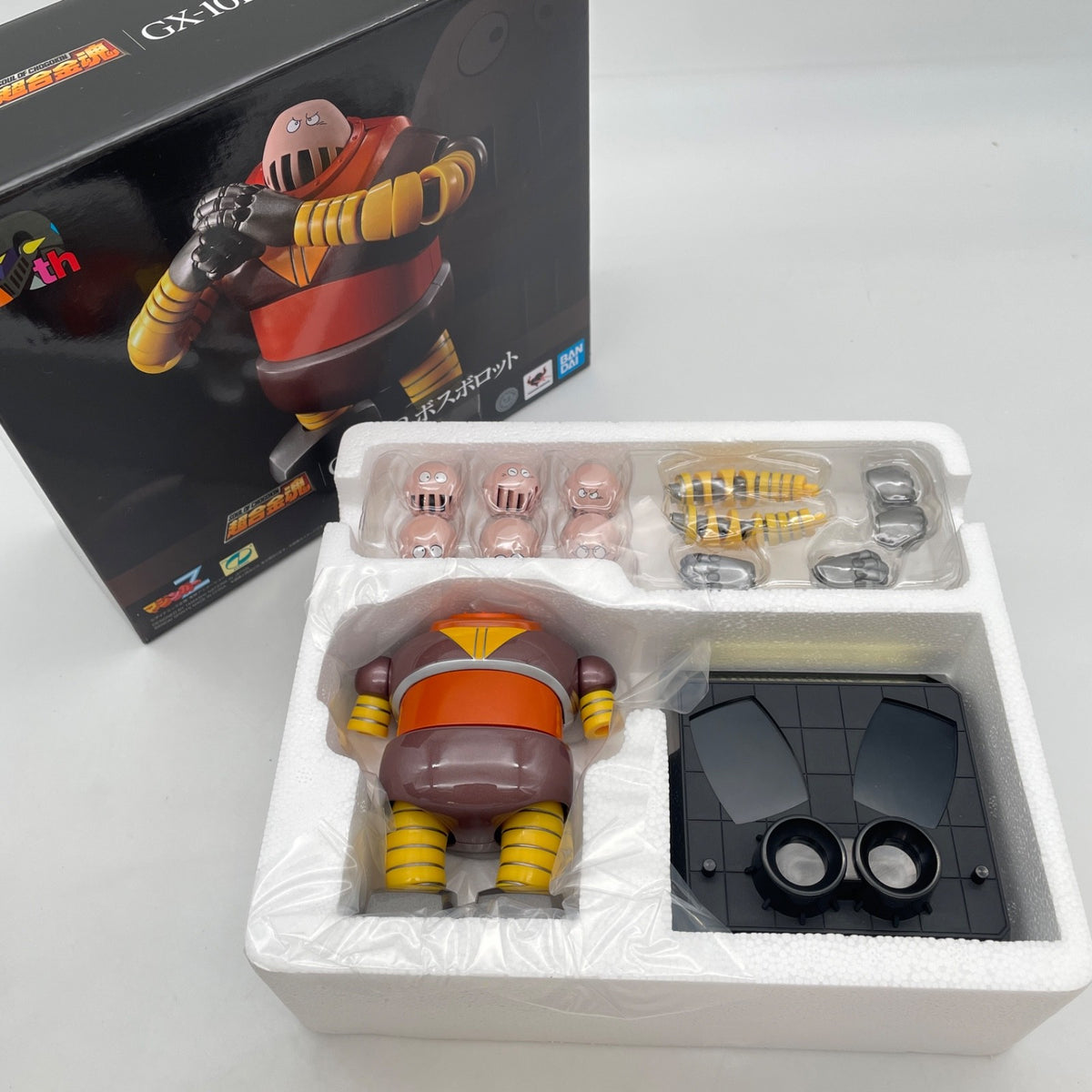 Soul of Chogokin GX-10R Boss Borot Figure Mazinger Z BANDAI