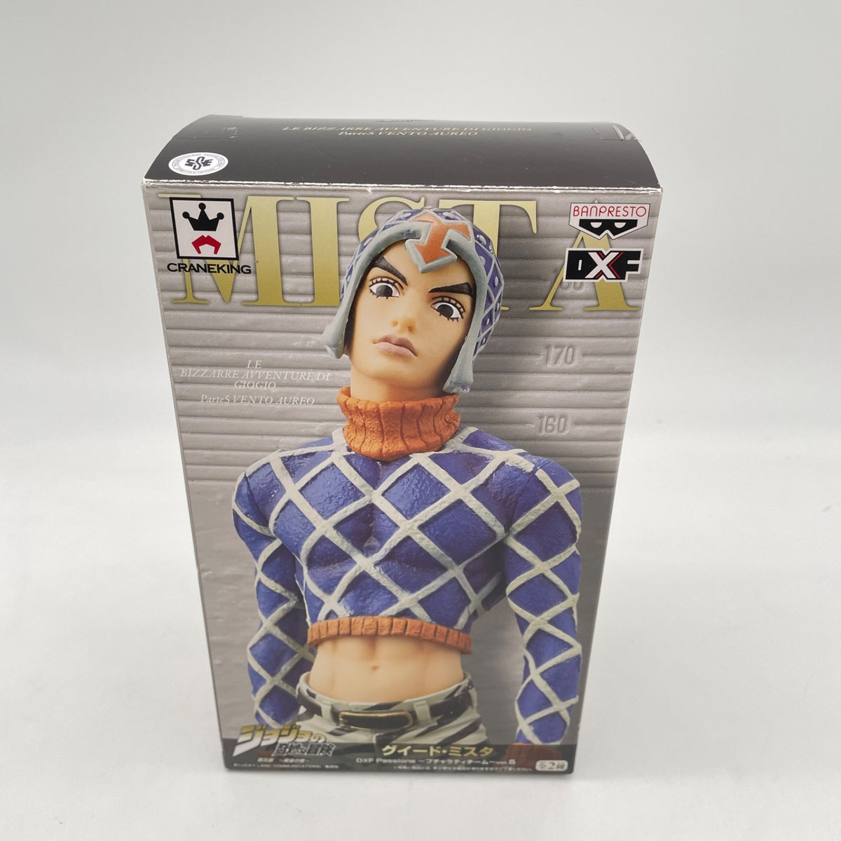 Jojos Bizarre Adventure Part 5 Guido Mista Figure DXF Passione BANPRESTO Japan