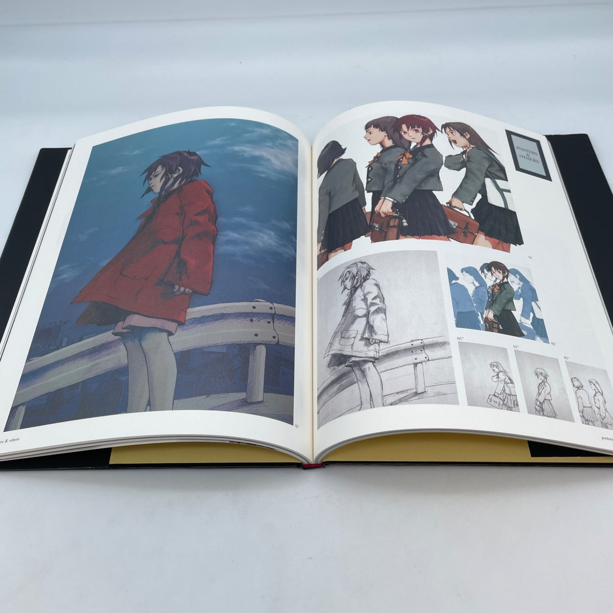 yoshitoshi ABe an omnipresence in wired SERIAL EXPERIMENTS Lain Art Book Japan