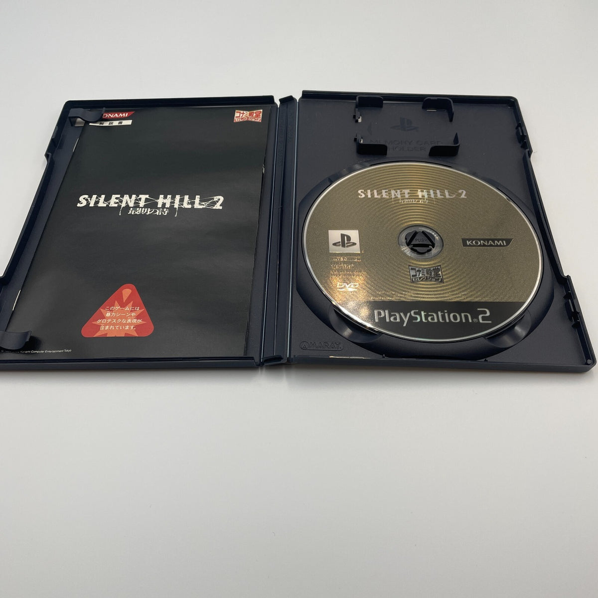 PS2 SILENT HILL 2 DIRECTORS CUT Konami Horror Game Sony Playstation 2