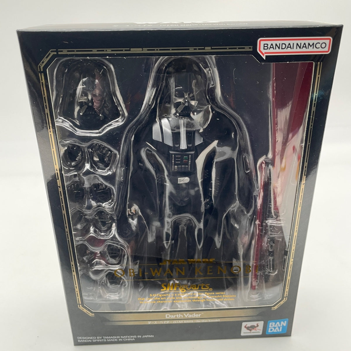 BANDAI S.H.Figuarts Darth Vader STAR WARS Obi-Wan Kenobi Action Figure Japan