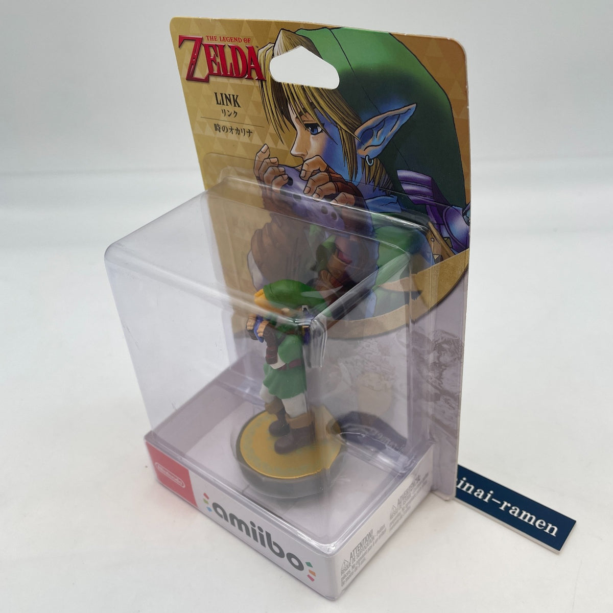 amiibo Link Ocarina of Time The Legend of Zelda Figure From Japan