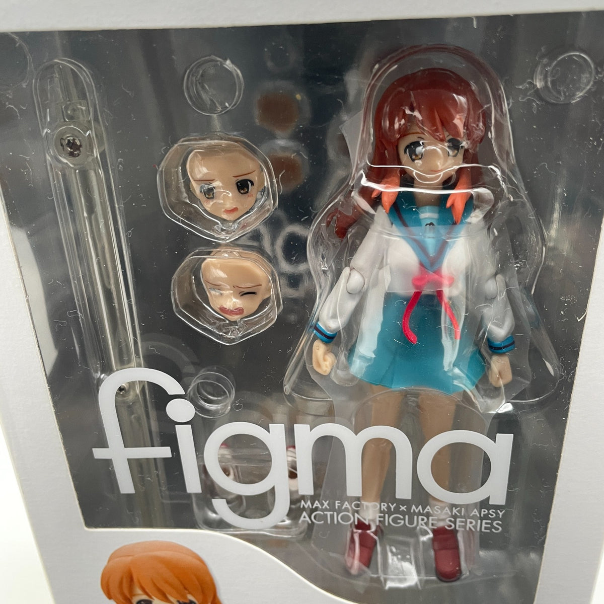 Figma Figure Mikuru Asahina School Uniform The Melancholy of Haruhi Suzumiya