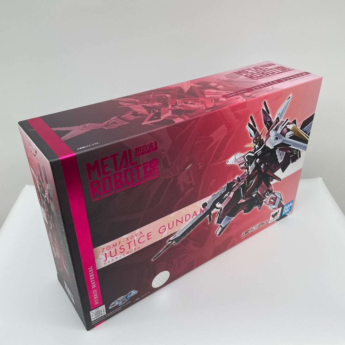 Metal Robot Spirits SIDE MS Justice Gundam Figure Mobile Suit Gundam SEED Bandai