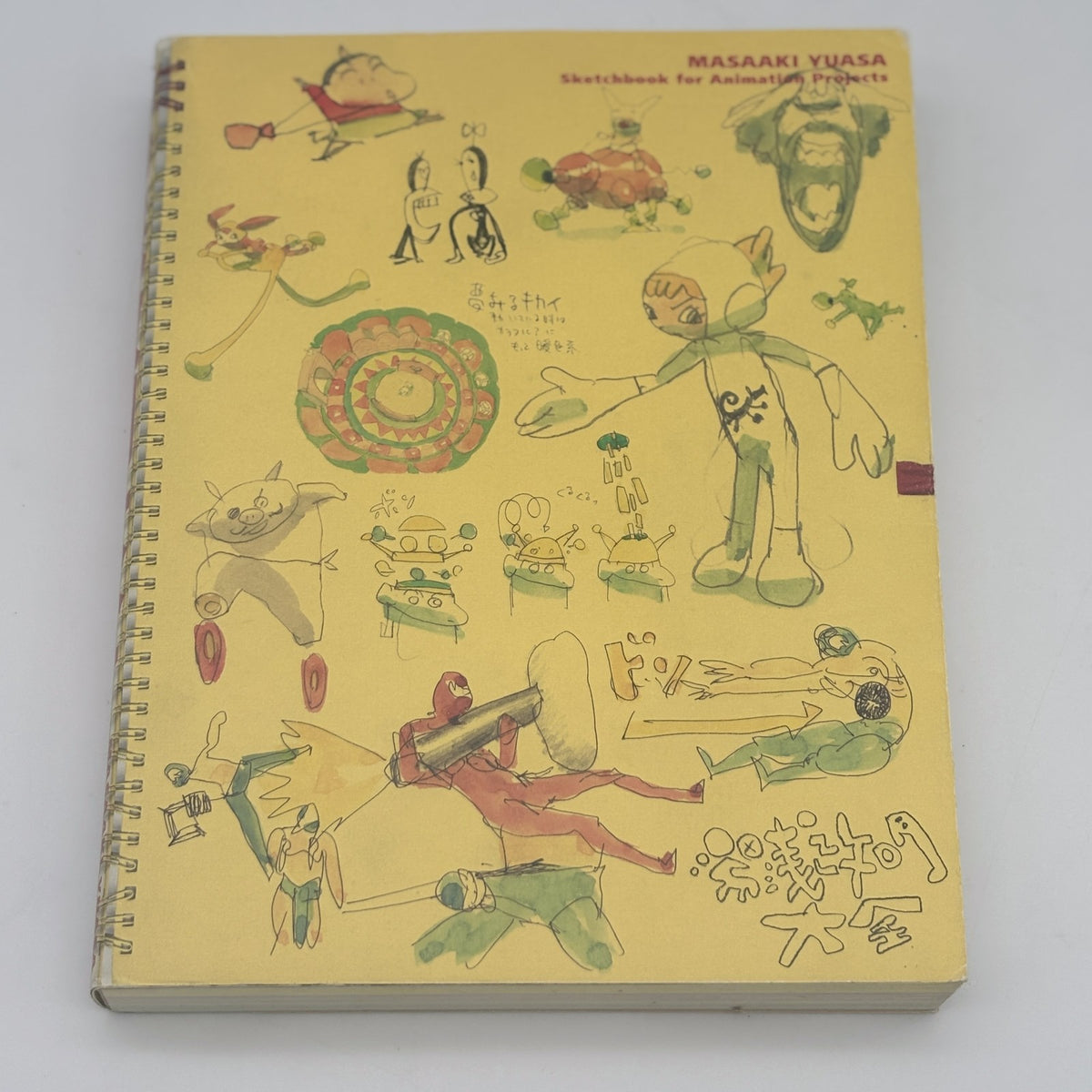Masaaki Yuasa Sketchbook for Animation Projects Large Book Crayon Shin-chan