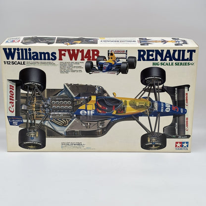 TAMIYA 1/12 Williams FW14B Renault Big Scale Series No.29 Plastic Model Kit