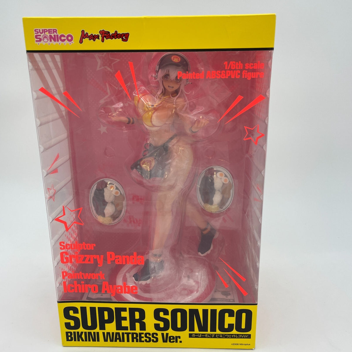 Figure Super Sonico Bikini Waitress Ver. 1/6 Japan GOOD SMILE Max Factory