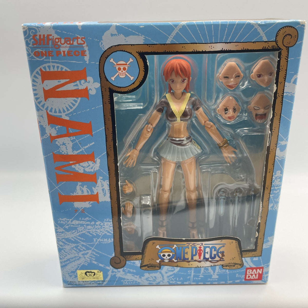BANDAI S.H.Figuarts One Piece NAMI Action Figure TAMASHII NATIONS Japan