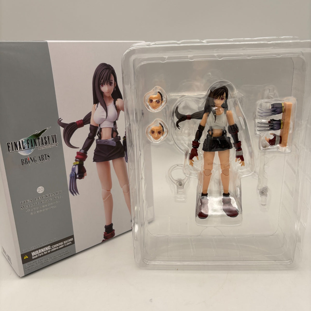 Final Fantasy VII Bring Arts Tifa Lockhart Mythril Claws Ver. Figure SQUARE ENIX