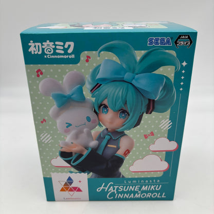 Luminasta Hatsune Miku Series Hatsune Miku x Cinnamoroll Figure SEGA Prize