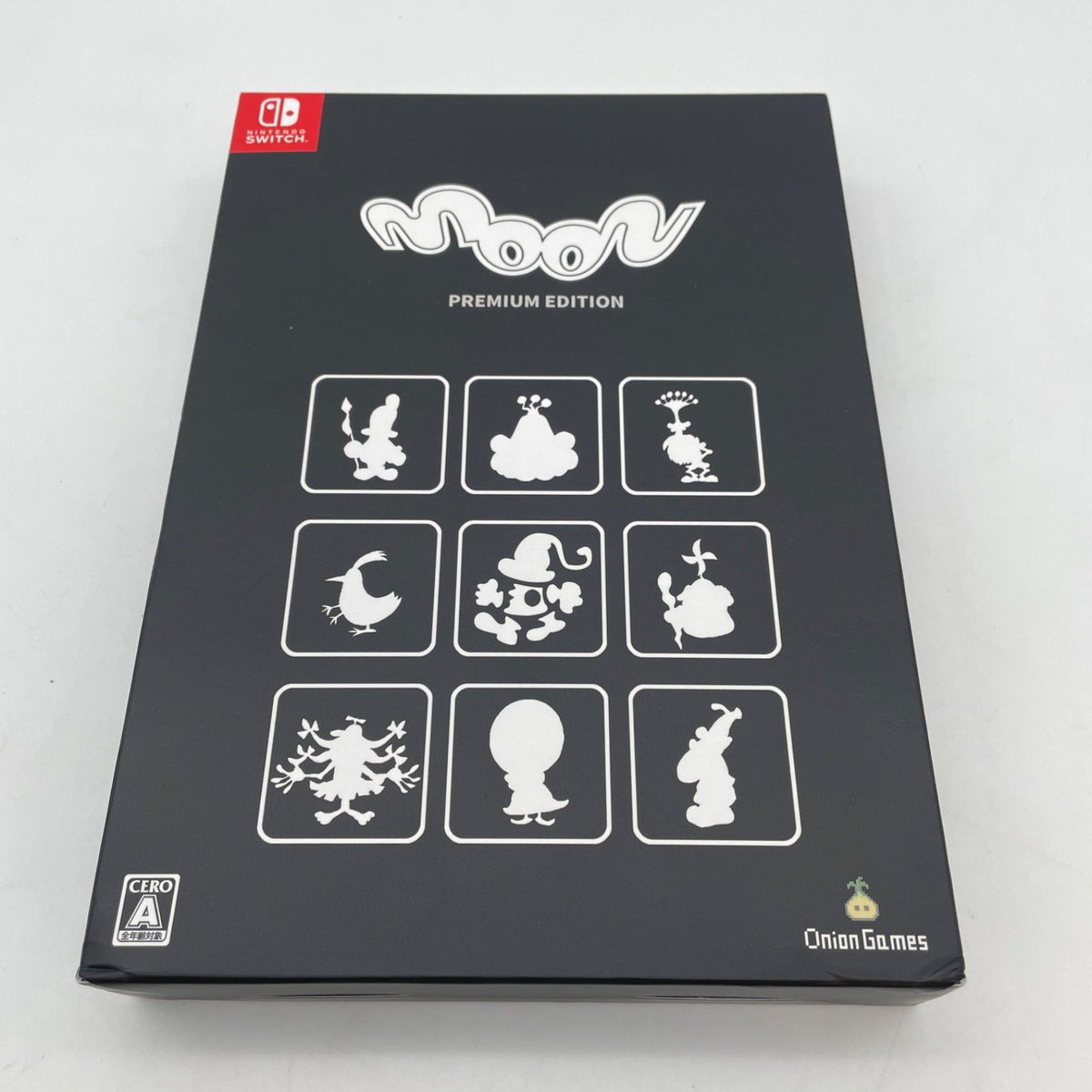Nintendo Switch Moon PREMIUM EDITION Software w/CD Art Works Cards Japan
