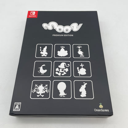 Nintendo Switch Moon PREMIUM EDITION Software w/CD Art Works Cards Japan