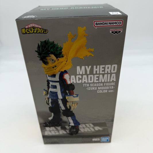 My Hero Academia Season 7 Figure Izuku Midoriya Color Ver. Banpresto Prize japan
