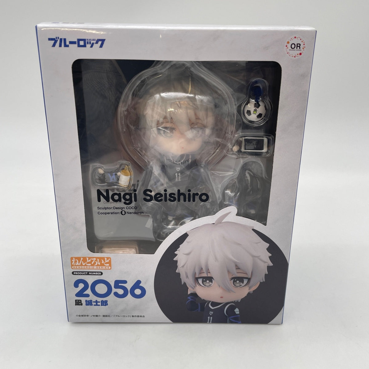 Nendoroid Blue Lock Nagi Seishiro Action Figure #2056 Orange Rogue