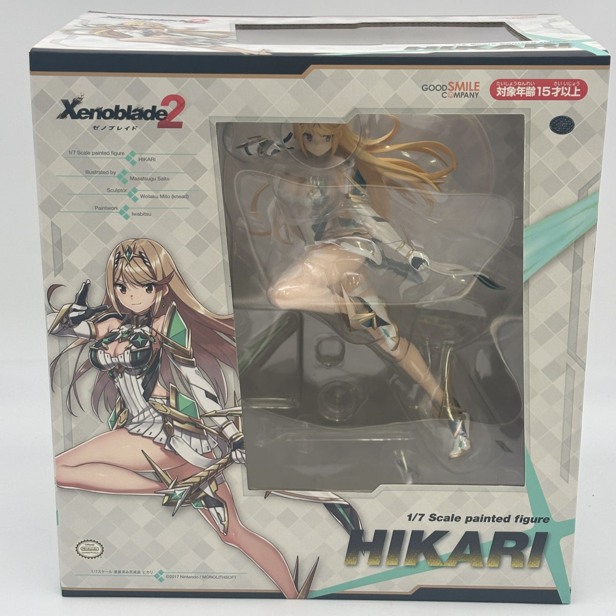 Xenoblade 2 Hikari 1/7 scale painted Figure Good Smile Company From Japan