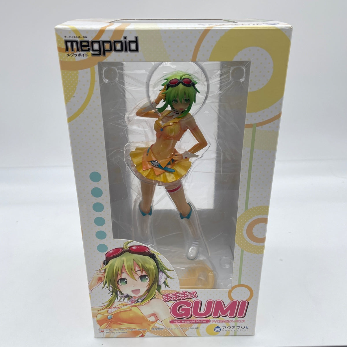 Mamama Shiki Gumi From Megpoid Native PVC Painted Figure Mikudance Aquamarine