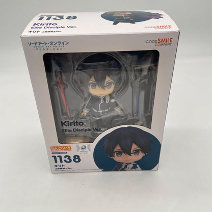 Nendoroid Sword Art Online Alicization Kirito Elite Swordsman Ver. Figure #1138