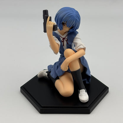 Figure Rei Ayanami school Uniform ver. Japan kaiyodo Evangelion Young Ace 2012