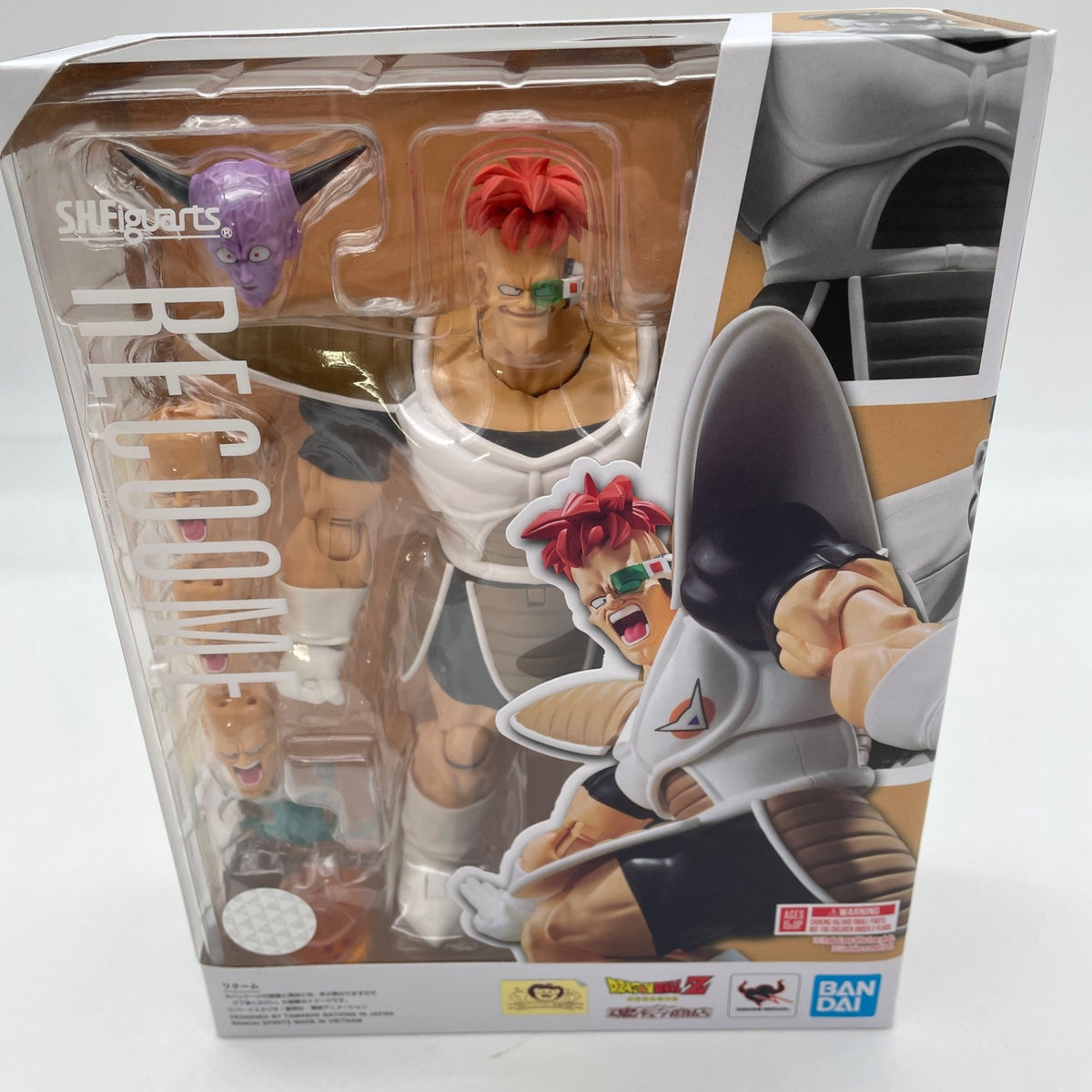 S.H.Figuarts DRAGON BALL Z Recoome Action Figure BANDAI Tamasii Web