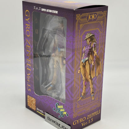 Super Action Statue JoJo's Bizarre Adventure 7th part Gyro Zeppeli 1.5 Figure