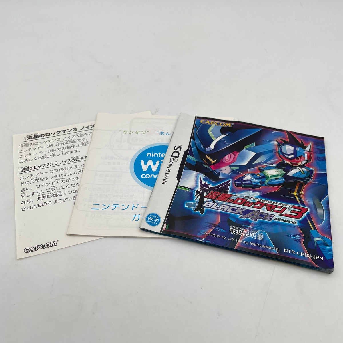 Nintendo DS Mega Man Star Force 3 Black Ace Ryusei no Rockman CAPCOM Japan
