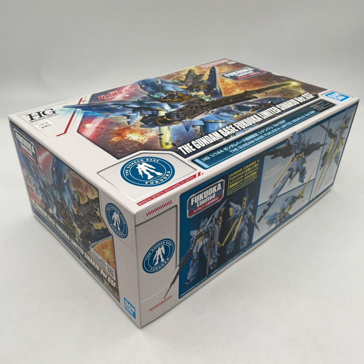 Bandai HG 1/144 Sinanju Ver.GSF Gundam Base Fukuoka Limited Plastic Model Kit